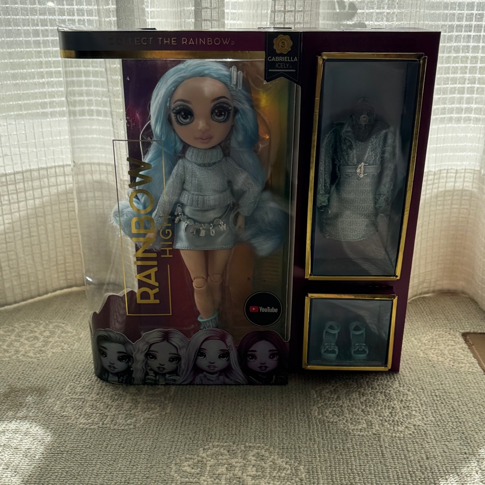Rainbow High Gabriella Icely Doll with Blue Outfit